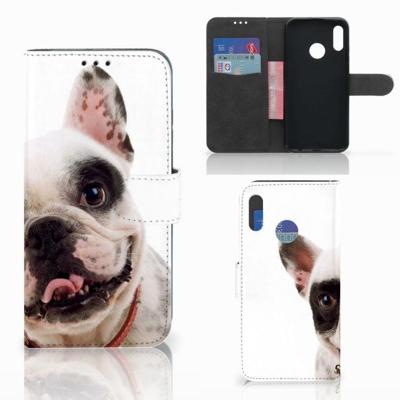 Honor 10 Lite | Telefoonhoesje | Met pasjeshouder | Franse Bulldog