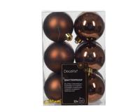 Kerstbal kunststof d6 cm esprss 12st kerst Decoris - Decoris - thumbnail