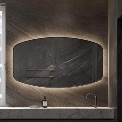 Spiegel Martens & Meijer Lissabon 120x75 Cm Met Indirecte Verlichting En Spiegelverwarming Mat Zwart Spiegel Martens & Meijer Lissabon 120x75 Cm Met Indirecte Verlichting En Spiegelverwarming Mat Zwart