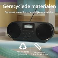 Philips TAZ5000/00 DAB radio Zwart - thumbnail