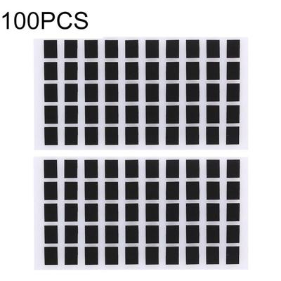 100 pc's scherm lassen Stickers voor iPhone 8