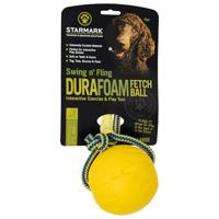 Starmark swing &apos;n fling durafoam fetch bal aan koord - thumbnail