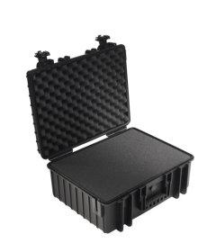 B&W International Outdoor Case Hard Case Type 6000/Y/SI met schuim (Hard Case Case IP67, SI kubusschuim, waterdicht, binnenmaat 47,5x35x20cm, Geel)