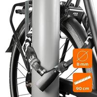 AXA Absolute 8-90 Kettingslot - Zwart - thumbnail