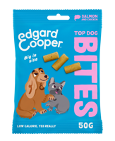 Edgard & Cooper Bites Large Zalm&Kip hondensnacks 50 gram - thumbnail