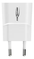 Ansmann HomeCharger HC105 USB-oplader 5 W Thuis Uitgangsstroom (max.) 1000 mA Aantal uitgangen: 1 x USB 2.0 bus A - thumbnail
