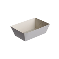 Bak | Karton + kleicoating | 60x100x40mm | grijs | 2500 stuks - thumbnail