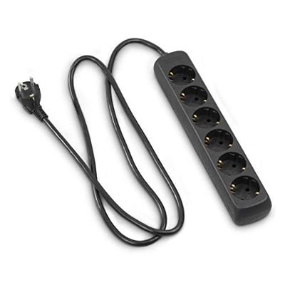 Hama Stekkerdoos, 1,4 m kabellengte, 45 graden draaibaar, meervoudig stopcontact, tot 3500 watt, kabeltype H05VV-F, GS-geteste veiligheid
