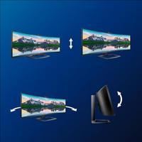 Philips Monitore Brilliance P-line 499P9H LED-monitor Energielabel G (A - G) 124 cm (48.8 inch) 5120 x 1440 Pixel 32:9 5 ms USB-A 3.2 Gen 2, USB-C, HDMI, - thumbnail