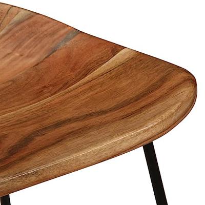 Barkrukken 2 st massief acaciahout Barkrukken 2 st massief acaciahout