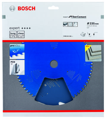Bosch Accessories Expert for Fiber Cement 2608644348 Cirkelzaagblad 235 x 30 x 1.6 mm Aantal tanden: 6 1 stuk(s)