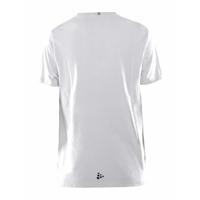 Craft 1907390 Community Mix Ss Tee JR - White - 158/164 - thumbnail