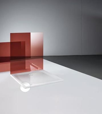 Bette Ultra Douchebak Met Drager En Antislip 90x90x2,5 cm Wit