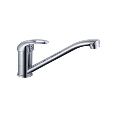 SIGNO ééngreepsmengkraan keuken, chroom kraan met verlengde uitloop en draaibereik 360° keramische schijven geluidsarme, verwisselbare 35 mm-cartouche flexibele metalen aansluitslangen mous SIGNO ééngreepsmengkraan keuken, chroom kraan met verlengde uitloop en draaibereik 360° keramische schijven geluidsarme, verwisselbare 35 mm-cartouche flexibele metalen aansluitslangen mous