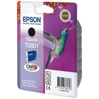 Epson inktpatroon zwart T 080 T 0801 - thumbnail