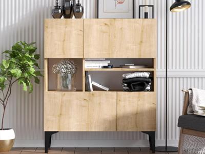 Commode HAWA 3 deuren saphire eik Commode HAWA 3 deuren saphire eik