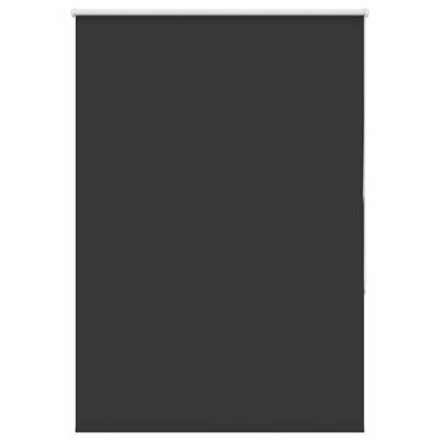 Rolgordijn verduisterend 110x150 cm stofbreedte 105,7 cm zwart