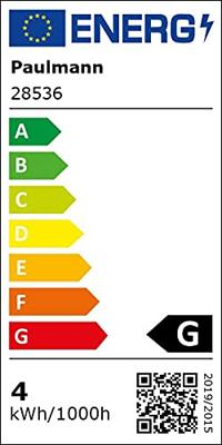 Paulmann 28536 LED-lamp Energielabel G (A - G) GU10 Reflector 3.5 W Warmwit (Ø x h) 51 mm x 52 mm Dimbaar 1 stuk(s)