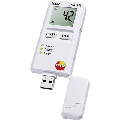 testo 0572 1843 184 T3 Temperatuur datalogger Te meten grootheid Temperatuur -35 tot +70 °C PDF-functie testo 0572 1843 184 T3 Temperatuur datalogger Te meten grootheid Temperatuur -35 tot +70 °C PDF-functie