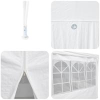 Partytent Wit 800 x 400 x 266 cm Polyester en staal - thumbnail