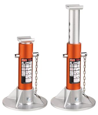 Bahco Aluminium krik standaards | per twee | capaciteit 2.500 kg - BH3AL2500 Bahco Aluminium krik standaards | per twee | capaciteit 2.500 kg - BH3AL2500