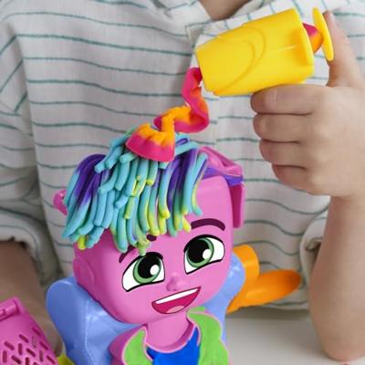 Plasticine Spel Hasbro Playdoh Accessoires 6 Potten Haar