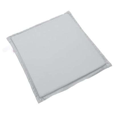 Tuinzitkussens 2 st vierkant 45x45x2 cm lichtgrijs