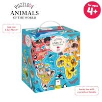 Banana Panda - puzzlove dieren over de hele wereld - 60st. - thumbnail