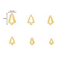 Nellie's Choice • shape dies dennenbomen 6st. - thumbnail