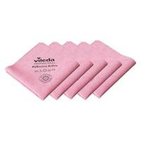 Vileda microvezeldoek Purmicro Active, pak van 5 stuks, rood - thumbnail