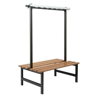 ZITBANK TYPE 6.115CM HOUT ZWART (3030) ZITBANK TYPE 6.115CM HOUT ZWART (3030)