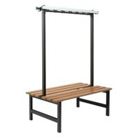 ZITBANK TYPE 6.115CM HOUT ZWART (3030) - thumbnail