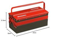 Facom BT.11GPB Gereedschapskist (leeg) Staal Rood, Zwart - thumbnail