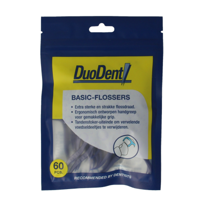 Duodent Basic flossers 60 Stuks Duodent Basic flossers 60 Stuks