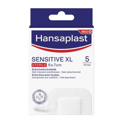 Hansaplast Pleister sensitive XL 5 Stuks