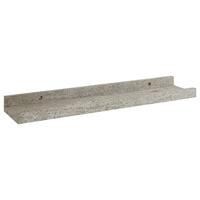 Wandschappen 2 st 40x9x3 cm betongrijs - thumbnail