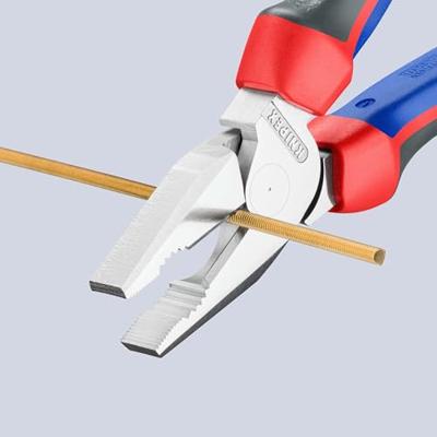 Knipex Kracht-Kombitang verchroomd met meer-componentengrepen 225 mm - 0205225 - thumbnail