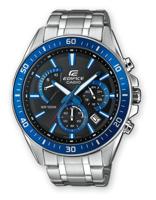CASIO EDIFICE Roestvrijstalen Horloge - Grijs - Quartz - Mineraalglas - Analoog - thumbnail