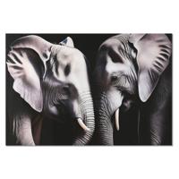 Schilderij Home ESPRIT Zwart Grijs Bedrukt 150 x 0,4 x 100 cm - thumbnail