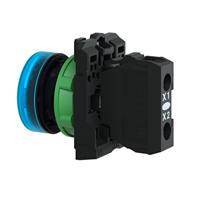Schneider Electric XB5AVB6 Signaallamp Blauw 24 V/DC, 24 V/AC 1 stuk(s) - thumbnail