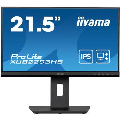 iiyama XUB2293HS-B3, 21,5 inch, IPS, 1920x1080, 75Hz, 1A1H1DP, HEEFT