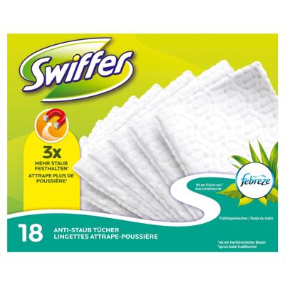 Swiffer Swiffer Droge Stofdoekjes Febreze Navullingen - 18 stuks Swiffer Swiffer Droge Stofdoekjes Febreze Navullingen - 18 stuks