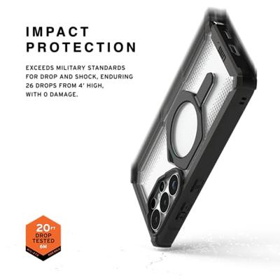 Urban Armor Gear Plasma XTE Case Siemens Galaxy S26 Ultra Doorzichtig MagSafe compatible, Met magneetmodule Urban Armor Gear Plasma XTE Case Siemens Galaxy S26 Ultra Doorzichtig MagSafe compatible, Met magneetmodule