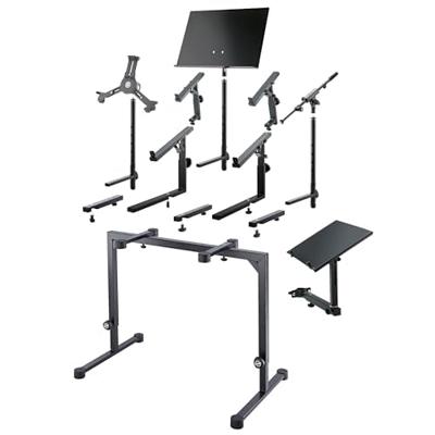 K&M 18810 Omega keyboard standaard tafelmodel zwart - thumbnail