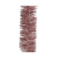 5 stuks! Guirlande lametta glans d7 cm en h270 cm veloursroze Kerst Decoris - Decoris - thumbnail