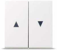 GIRA 029403 Jaloezie-schakelaar Afdekking System 55, Standaard 55, E2, Event, Event Clear, Event Opaque, Esprit, ClassiX Zuiver wit glanzend 1 stuk(s) - thumbnail