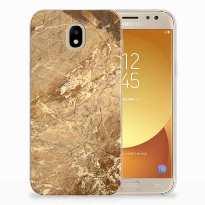 Samsung Galaxy J5 2017 | TPU | Siliconen hoesje | Marmer Creme
