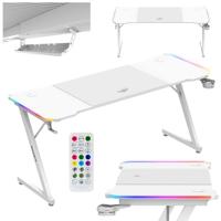 Huzaro Hero 4.8 White RGB - gaming bureau - thumbnail