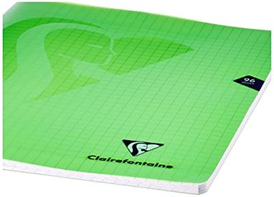 Clairefontaine schrift Mimesys voor ft A4+, 96 bladzijden, kaft in PP, seyès, groen