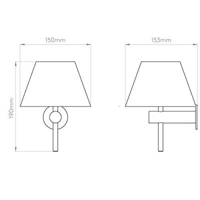 Astro - Roma wandlamp Astro - Roma wandlamp